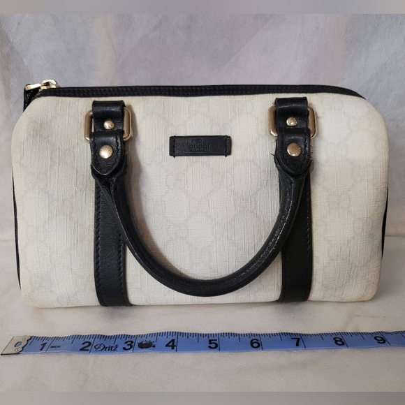 Gucci Mini GG Supreme Joy Boston Bag, Rehabbed - Picture 11 of 15